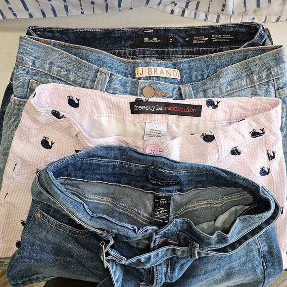 Bundle Lot of 4 Shorts Set, Size 7 - Picture 3 of 3